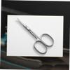 Beaupretty Stainless Steel Beauty Scissors Eyebrow Stencil Kit for Women Men's Grooming Kit Precision Eyebrow Raz view 4
