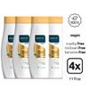 ABOVE Moisture Shampoo, 4 pcs - Moisturizing Shampoo for Men and Women - Restores Shine and Softness - Shea Butter, Bamboo Oil - No Frizz, Split Ends view 2