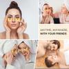 Bukamkom 200Pcs/100 Pair Under Eye Patches Gold for Dark Circles, Puffy Eyes, and Wrinkles, 24K Gold Eye Mask for Face, Eye Cream for Men and Women view 4