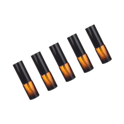 DOITOOL 5pcs Essential Oil Bottles Portable Travel Containers Empty Lotion Subpackaging for Refillable Perfume