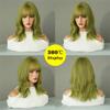 Wig For Women Synthetic Bob Hair Wig Shoulder Length Wavy Wig Cosplay Party Female Fake Hair Halloween Wig view 3