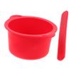 Angoily Silicone Wax Warmer Bowl Replacement for Hair Removal High-temperature Resistant Wax Bean Liner with Spatula Durable and Easy to Clean for Home and Salon Use view 1