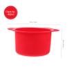 Angoily Silicone Wax Warmer Bowl Replacement for Hair Removal High-temperature Resistant Wax Bean Liner with Spatula Durable and Easy to Clean for Home and Salon Use view 2