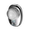 ARZARF Gradient Space Stone Gradient Mini Shaver, Upgrade Mini Electric Shaver Portable Electric Shaver for Men Women Travel, Pocket Size Washable Electric Razor, with LED Power Display (Silver) view 1