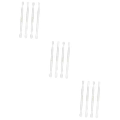 NOLITOY 12pcs Cuticle Remover Nail Dead Skin Rasp Trimmers for Manicure Multi-functional Dead Skin Tool for Home and