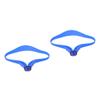 Didiseaon 2pcs Adjustable Neckline Shaving Template Guide Flexible Silicone Hair Fade Tool for Men Boys for Home and Salon Use Hair Trimming view 1