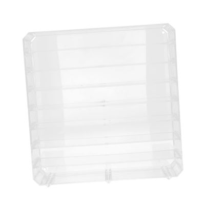 Angoily 1 Set Divider Storage Box Eyeshadow Storage Holder Makeups Display Stand Cosmetic Box Jewelry