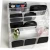 Angoily 1 Set Divider Storage Box Eyeshadow Storage Holder Makeups Display Stand Cosmetic Box Jewelry view 3