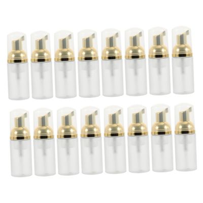 balacoo 16pcs Portable Pump Bottles Frosted Dispensers for Shampoo Face Wash and Travel Use Easy to Carry and Store for Daily Life and Trips