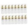 balacoo 16pcs Portable Pump Bottles Frosted Dispensers for Shampoo Face Wash and Travel Use Easy to Carry and Store for Daily Life and Trips view 1