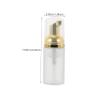 balacoo 16pcs Portable Pump Bottles Frosted Dispensers for Shampoo Face Wash and Travel Use Easy to Carry and Store for Daily Life and Trips view 2