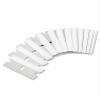 Bates Single Edge Razor Blades, 100 Pack, Stainless Steel Straight Edge Razor Blades view 1