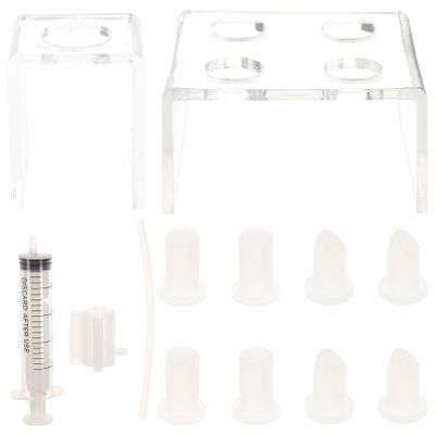 Balacoo 1 Set Diy Lipstick Mold Plastic Cosmetic Tool Set Girl