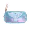 balacoo Sky- Pu Cosmetic Bag Mermaid Pattern Large Capacity Makeup Organizer for Toiletries for Travel Camping and Daily Use Compact and Lightweight Storage Pouch view 1
