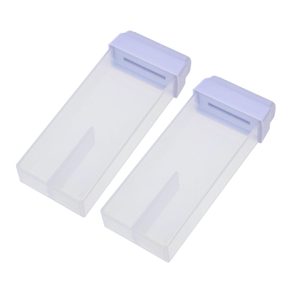 balacoo 2pcs Depilatory Wax Dispenser Portable Sub Packing Bottle for Home Salon Use Easy to Carry for Toiletry Bag Versatile Waxing Container Reusable Design