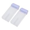 balacoo 2pcs Depilatory Wax Dispenser Portable Sub Packing Bottle for Home Salon Use Easy to Carry for Toiletry Bag Versatile Waxing Container Reusable Design view 1