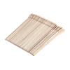 Mipcase 100pcs Wooden Waxing Spatulas Disposable Tongue Depressor Sticks for Hair Removal Easy to Use Hot and Strip Wax for Salon Home Use view 1