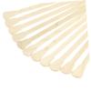 Mipcase 100pcs Wooden Waxing Spatulas Disposable Tongue Depressor Sticks for Hair Removal Easy to Use Hot and Strip Wax for Salon Home Use view 2