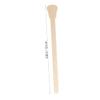 Mipcase 100pcs Wooden Waxing Spatulas Disposable Tongue Depressor Sticks for Hair Removal Easy to Use Hot and Strip Wax for Salon Home Use view 4