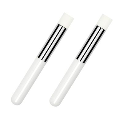 balacoo 2pcs Lip Smudge Brush Tool Ergonomic Design for Blending Lipstick Concealer Comfortable Makeup Applicator for Women Skin-friendly Artificial for Lip Makeup