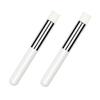 balacoo 2pcs Lip Smudge Brush Tool Ergonomic Design for Blending Lipstick Concealer Comfortable Makeup Applicator for Women Skin-friendly Artificial for Lip Makeup view 1