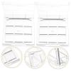 Beaupretty 2pcs Empty Eyeshadow Boxes for Makeup Kit Small Storage Containers for Eye Makeup Travel Use Eyeshadow Containers view 3
