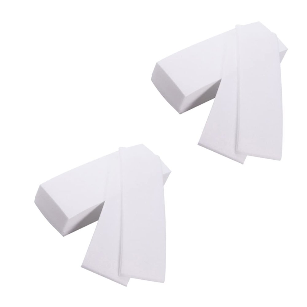 FRCOLOR 2packs Soft Skin-friendly Hair Removal Paper of Thickened Depilatory Wax Paper for Ladies