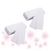 FRCOLOR Non-woven Depilatory Wax Paper Skin-friendly Hair Removal Paper for Body Facial Waxing Soft Flexible Strong Adhesive for Smooth Results view 1