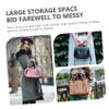 DOITOOL 1pc Large Capacity Bag Liner Storage Organizer for Makeup Toiletries Sundries Design Travel-friendly view 3