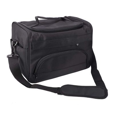 Barber Carrying Bag, Large Capacity Profional dCircle Equipment Salon Tool Menger Bag Travel Storage Case, 13.8 x 7.9 x 9.4inch