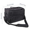 Barber Carrying Bag, Large Capacity Profional dCircle Equipment Salon Tool Menger Bag Travel Storage Case, 13.8 x 7.9 x 9.4inch view 4