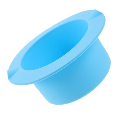 FRCOLOR Silicone Wax Melting Bowl for Hair Removal Sugaring Wax Pot Heat Resistant Non-stick Home Salon Use