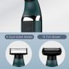 EKHOU Men's Shaver, 2 in 1 One Blade Professional Electric Shaver for Men Wet Dry Use Beard Trimmer Rechargeable Electric Razor for Men Body Shaving, Add 1 Head view 2