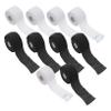 FRCOLOR 10rolls Disposable Neck Strips for Hair Salon Neck Protection Paper for Hair Styling Strong Adhesive Water-resistant Easy to Use view 1