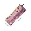 Angoily Makeup Pouches Vanity Bag Zipper Travel Pouches for Women Cosmetics Storage Case Portable Toiletry Bag, As Shown, 20x7.5x1.5cm view 4