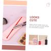 1 Set Beauty Egg Cosmetic Bag Make up Holder Silicone Sponge Brush Holder Travel Puff Box USB, Pink, 6.5x5cm view 3