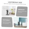 DOITOOL 1pc Brush Stand Shaving Organizer for Men Compact Bathroom Storage Keeps Toiletries Organized Resistant Design view 2