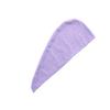Didiseaon Hair Towel Wrap Quick Dry for Long Hair Ultra Soft Plush Purple 60x25cm view 1