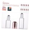 10pcs Travel Bottle Set Toiletry Glass Perfume Bottles 5ml Refillable for view 2