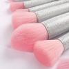 10pcs Pink Makeup Brushes Foundation Concealer Blush Make Up Brush Set Super Soft Synthetic Hair Cosmetic Tools view 3