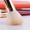 10Pcs Makeup Brush Set Red Superfine Fibre Makeup Brush Beauty Tool Kit view 3