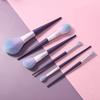 10Pcs Soft Natural Hair Makeup Brushes Foundation Powder Eyeshadow Make Up Brush Set view 4