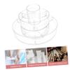 Angoily 360 Degree Rotating Makeup Skincare Organizer for Vanity Countertop Cosmetic Rack Storage Desktop Makeup Holder view 2