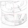 Angoily 360 Degree Rotating Makeup Skincare Organizer for Vanity Countertop Cosmetic Rack Storage Desktop Makeup Holder view 4