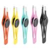 DOITOOL 5pcs Stainless Steel Eyebrow Clips Pads Professional Home Use Hair Removal Tools for Shaping Styling view 1