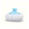 4Pcs Velour Makeup Puffs Cosmetic Puff for Face Soft Baby Puffs Talcum Puff Holder Kit and Washable Beauty Sponge Set view 3