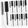 Balacoo 2 Sets Mascara Tube Mascara Clear Mascara Wand Tube Clear Mascara Clear Lash Mascara Eyelash Wand Tube Refillable Mascara Wands Eyelash Mascara Plastic Travel Cosmetic Dispenser view 1
