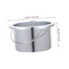 balacoo Safe Wax Melting Container Nonstick Wax Heater Inner Pot for Hair Removal Inner Diameter Practical Accessory view 3