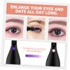 Balacoo 1set Heated Eyelash Curler-lash Heat Tool-Portable Electric Eyelash Curler for Mother's Day Gift-Rechargeable Eyelash Curler for Travel Make up Beauty Tools, 14x2.2cm, Black view 4