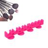 Tyenaza Makeup Brush Drying Rack, Silicone Cosmetic Brush Rack Makeup Brushes Holder Wall Mounted Makeup Brush Drying Rack view 3